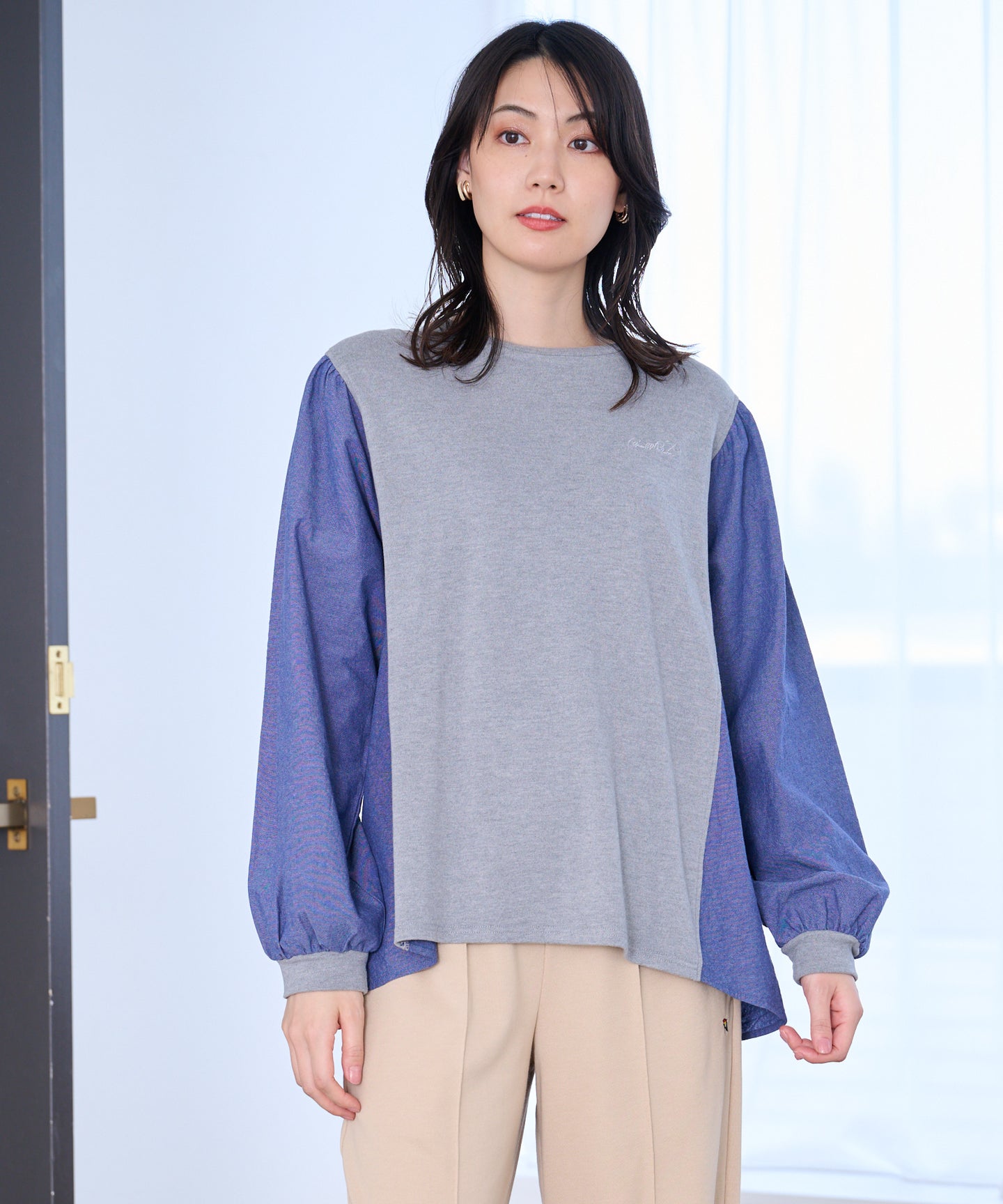 Arnold Palmer マシュマロ天竺 ドッキングプルオーバー